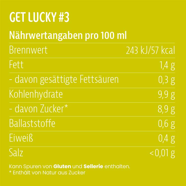 Get Lucky - Green: #3