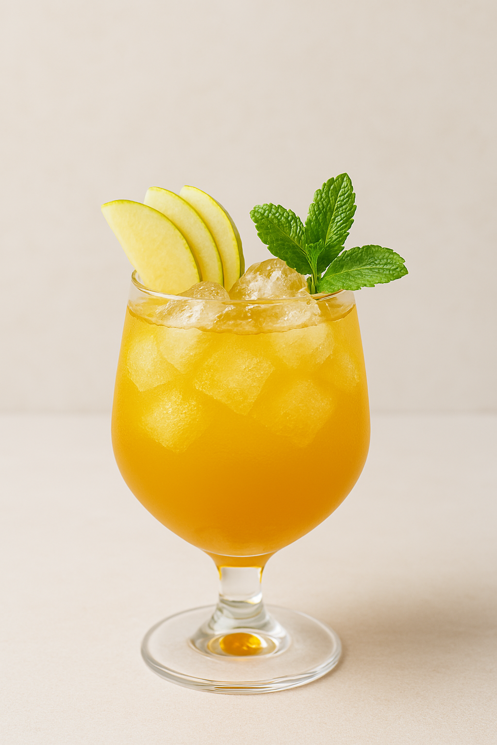 Golden Glow – alkoholfreier Signature-Mocktail