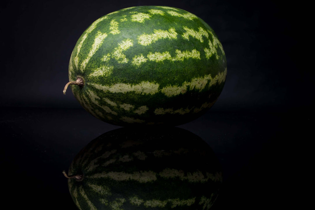 Ganze Wassermelone. Die Wassermelone war schon vor 4000 Jahren eine perfekte Erfrischung für die Ägypter und so ist sie auch heute