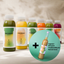 Juice Cleanse CLASSIC 5 giorni + concentrato di zenzero, pesca e basilico tailandese